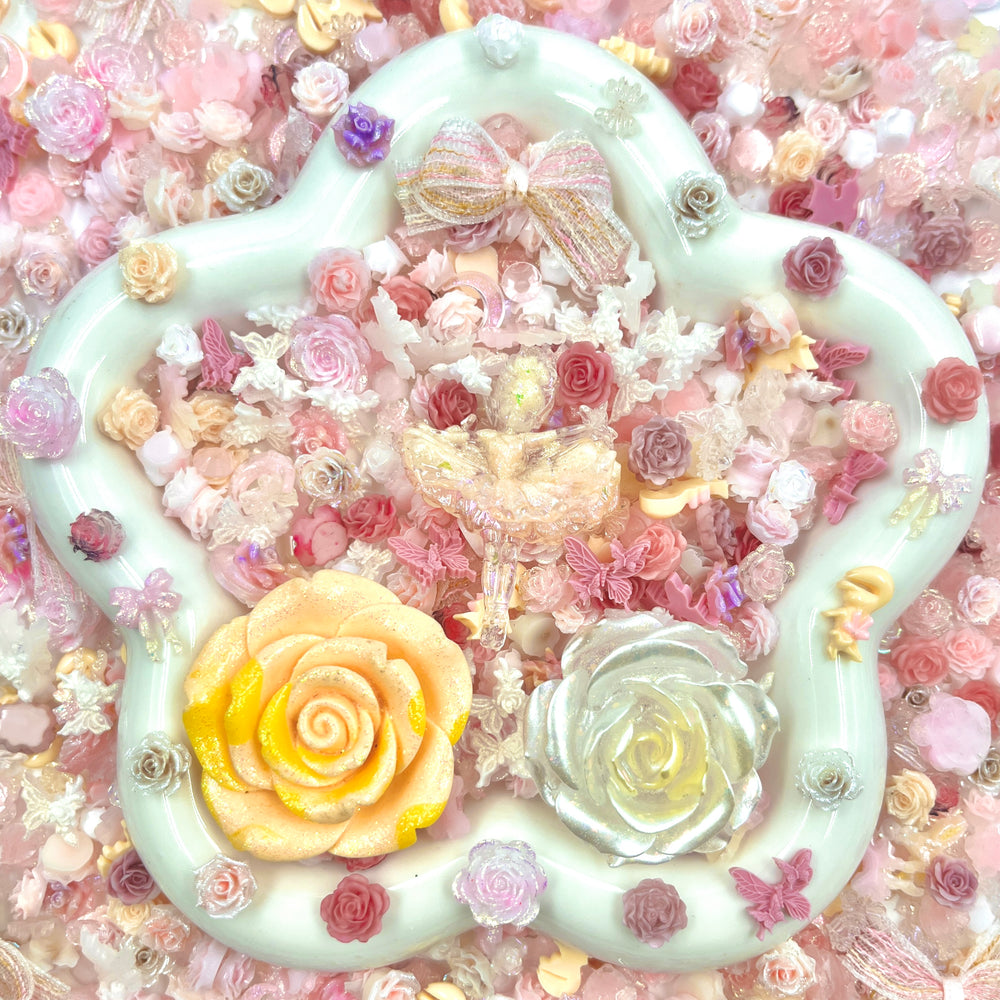 Twinkle Toe - Ballet Nail Charm+Rose Mix-glow-FC1
