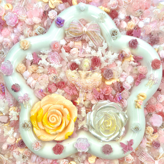 Twinkle Toe - Ballet Nail Charm+Rose Mix-glow-FC1