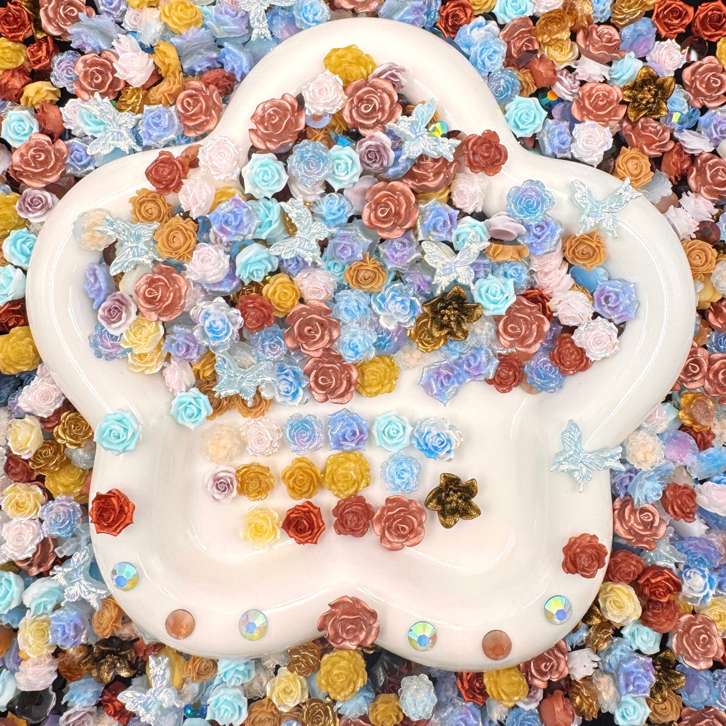 Vintage Garden - Nail Mix-glow-NailC