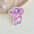 【Buy One Get One Equal Volume For Free】 Beary Happy Shaky Acrylic Charm/Pendant Mix-C1091