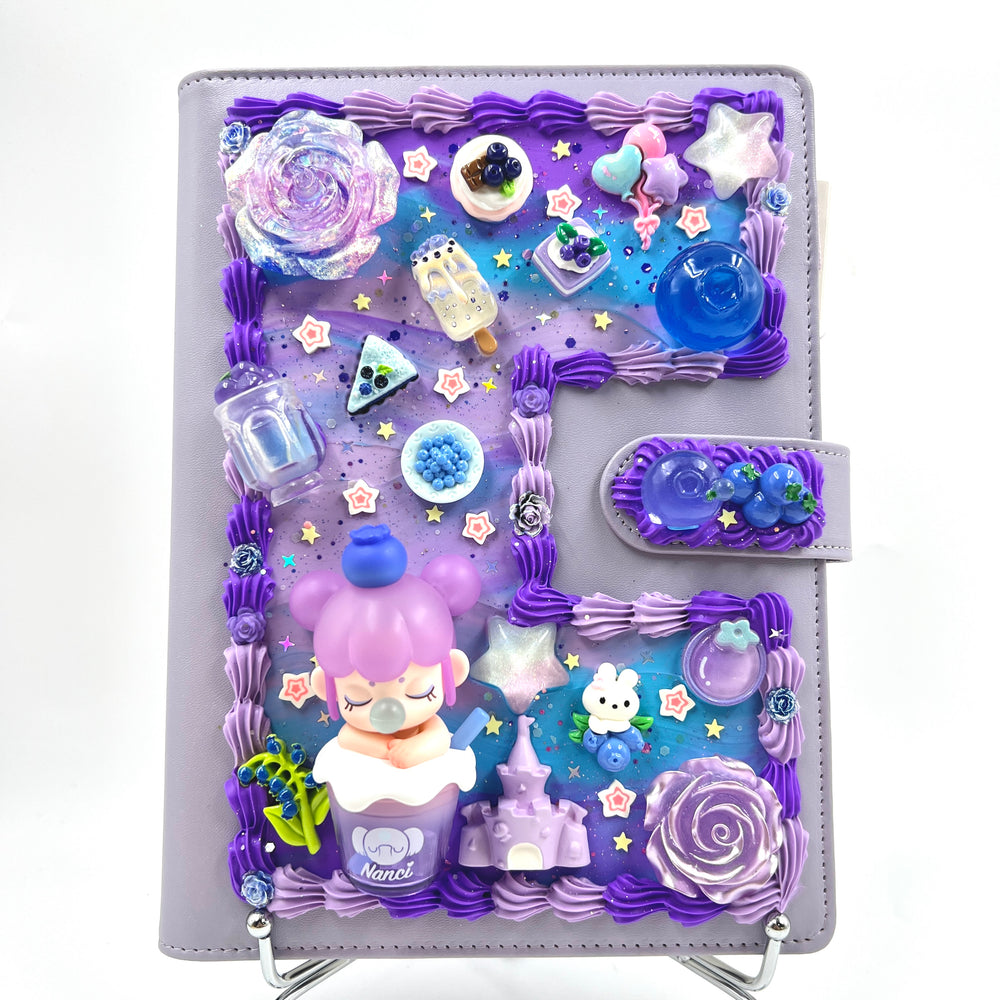 Handmade Doll Notebook - Baby Nanci Milk Tea