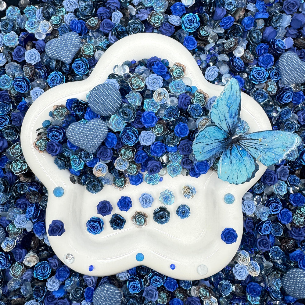 Vintage Jeans Nail Mix-glow-NailC