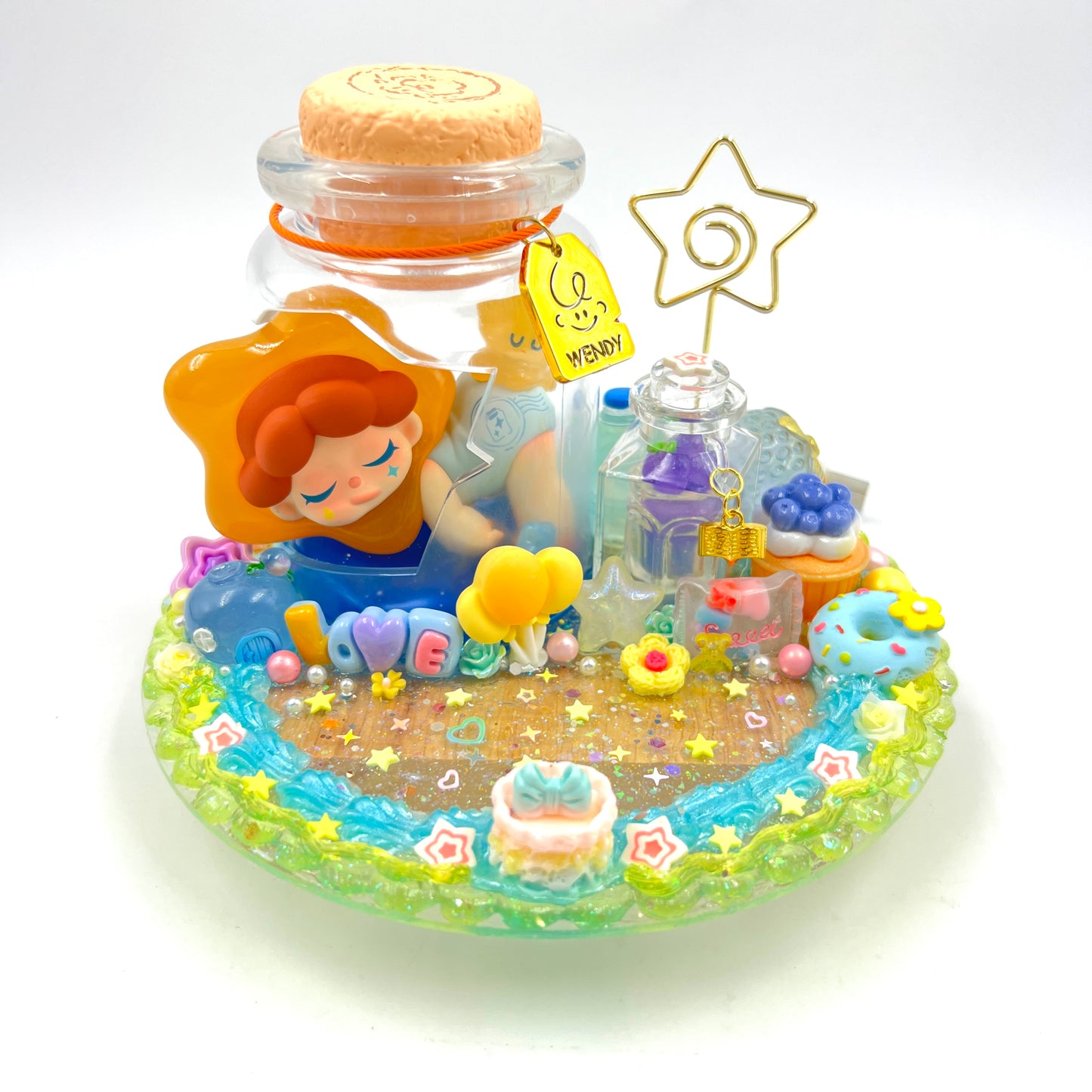 Night Light Stand - Wendy Follow The Moon - Cream Glue