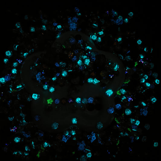 【Buy One Get One Equal Volume For Free】Gatsbys Glimmer  Nail & Beads Mix-(miki)- NailC