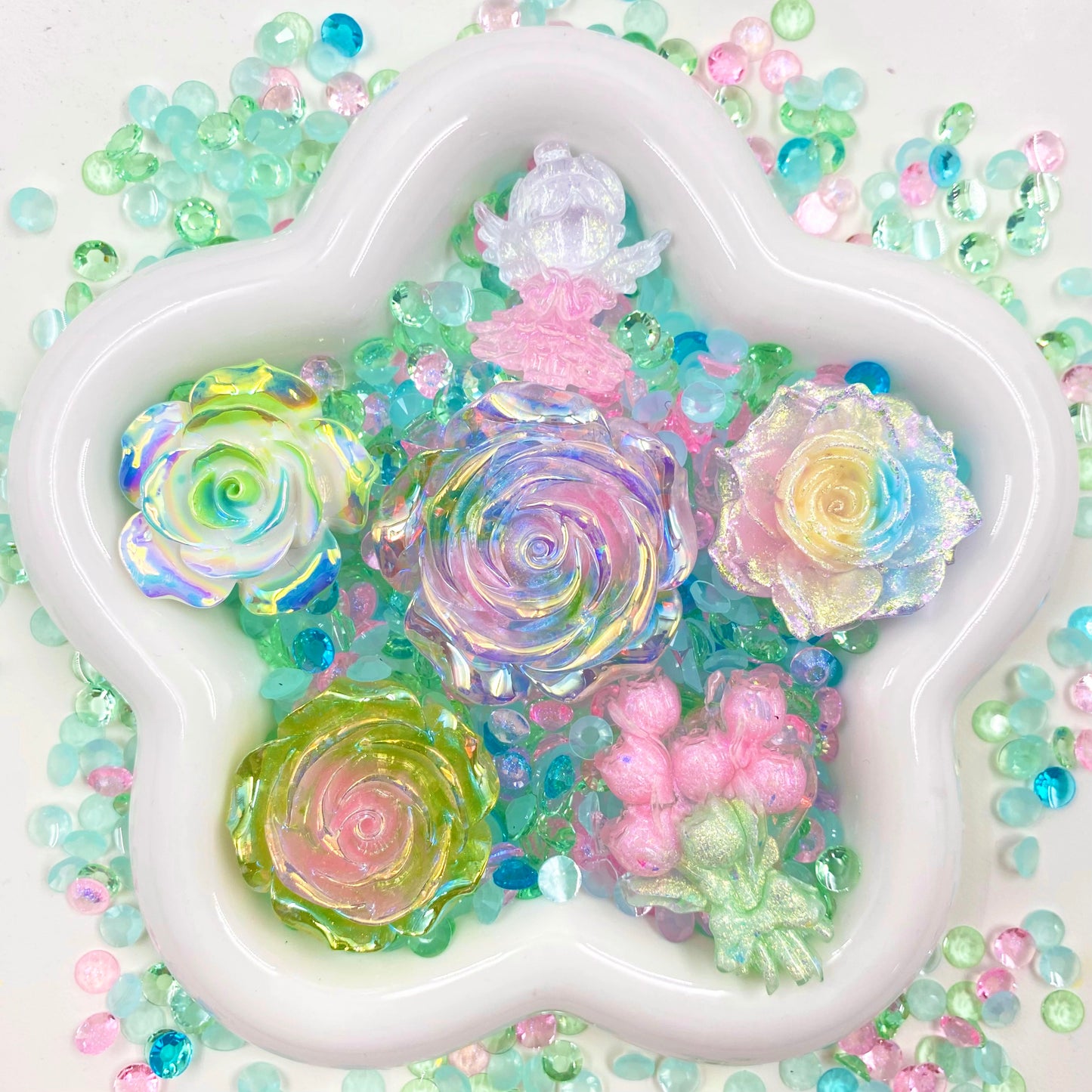 Fairy  Garden Rose Mix - glow