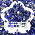 Sapphire  Royalty - Nail & Beads Mix-glow(miki)- NailC