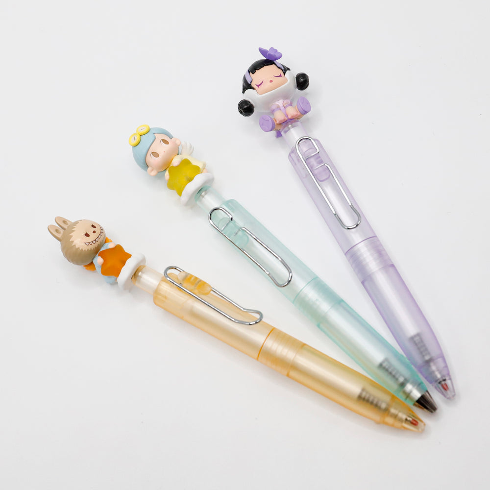 Kosbling Doll Ballpoint Pen - Black, Blue, Red Ink