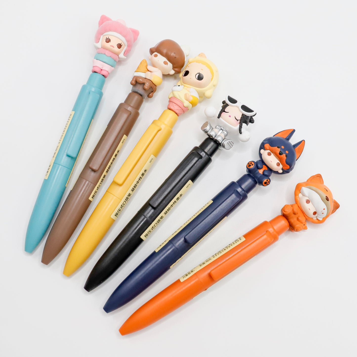 Kosbling Doll Ballpoint Pen - Black, Blue, Red Ink