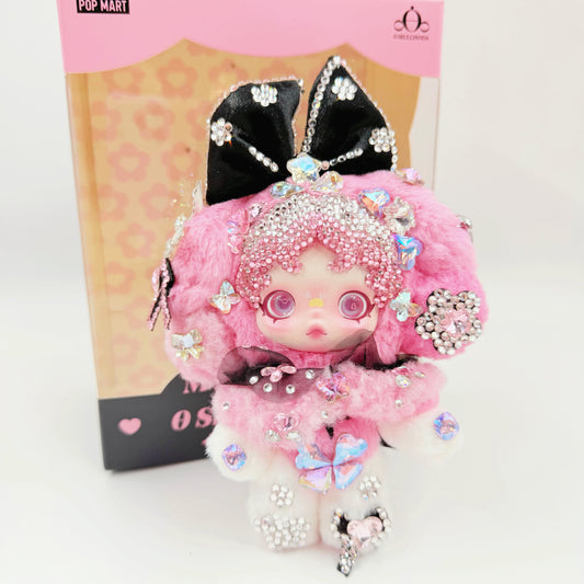 My Melody * Skull Panda Handmade Diamond Plush Doll