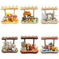 【20%OFF】Wooden Key Holder Stand with Cream Glue Doll DIY - Kosbling Handmade Blind Bag