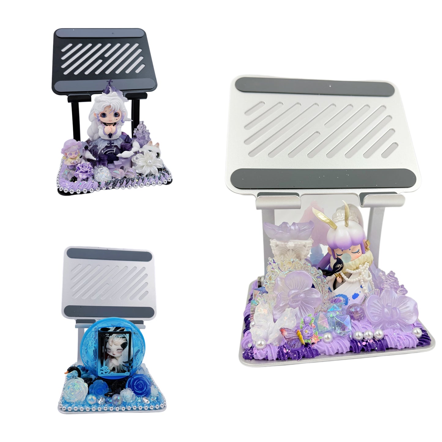 【20% OFF LIVE ONLY】Handmade Multifunctional Ipad/Tablet stand with Cream Glue Doll DIY - Kosbling Handmake Blind Bag