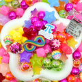 16mm Car Hanger/Ornament Making Beads Mix – 16mm Beads with Hooks, Acrylic/Resin/Glass Beads