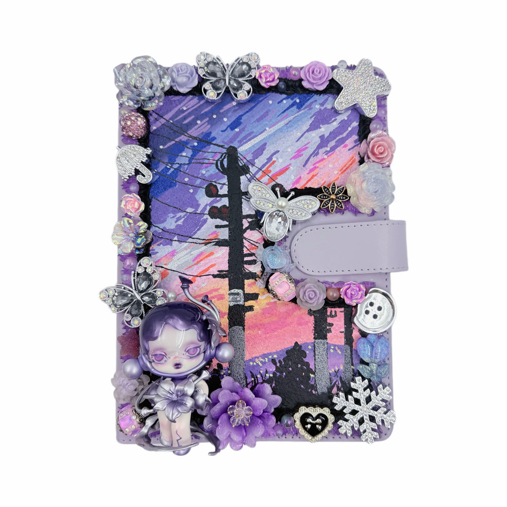 【NEW 20%OFF ONLY】Handmade Hand-Painted Notebook with DIY Decorations - Kosbling Handmade Blind Bag