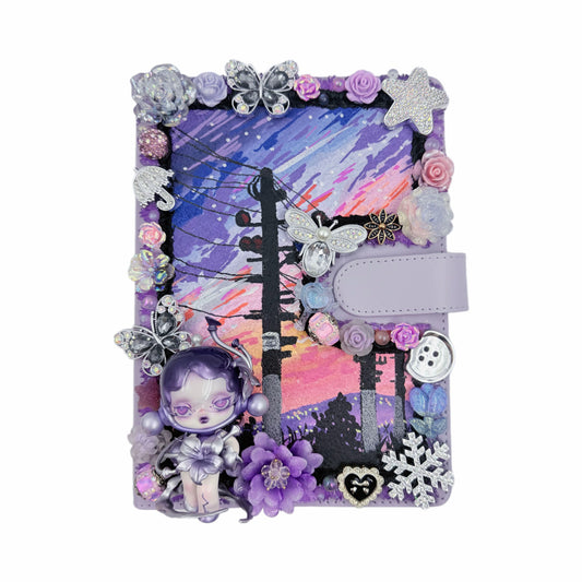 【NEW 20%OFF ONLY】Handmade Hand-Painted Notebook with DIY Decorations - Kosbling Handmade Blind Bag