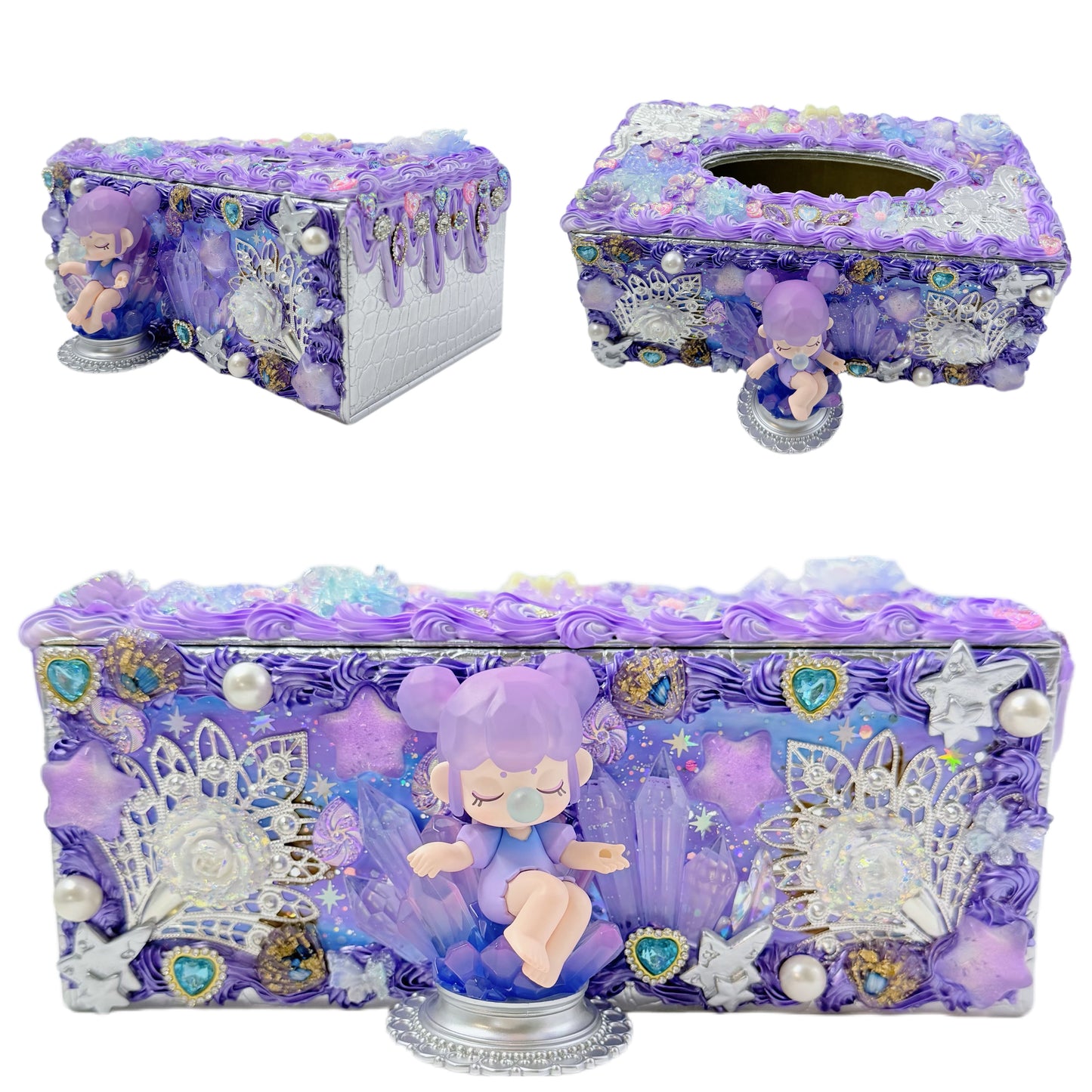 【20% OFF ONLY】 Handmade Tissue Box  with Cream Glue, Doll DIY – Kosbling Handmade Blind Bag
