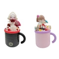【20% OFF ONLY】TonTon Cup 450ml Stainless Steel Inner Liner Handmade with Cream Glue, Doll DIY – Kosbling Handmade Blind Bag
