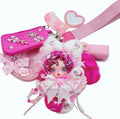 【30%OFF ONLY】Handmade Wrislet Wallet with Diamond Plush Doll with Cream Glue, Doll DIY – Kosbling Handmade Blind Bag