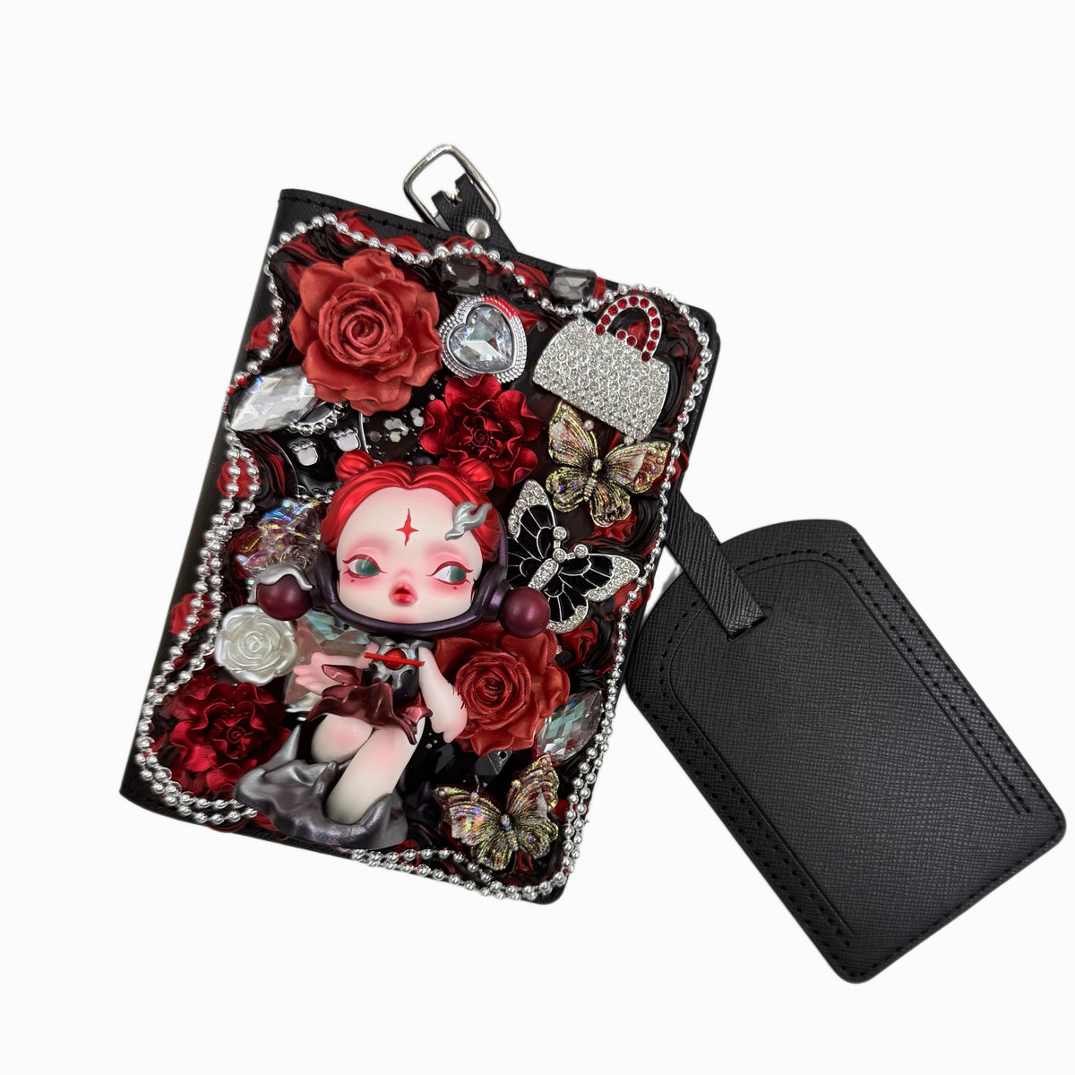 【20% OFF ONLY】Handmade Passport book with Diamond Plush Doll -Kosbling Blind Bag