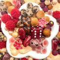 16mm Car Hanger/Ornament Making Beads Mix – 16mm Beads with Hooks, Acrylic/Resin/Glass Beads