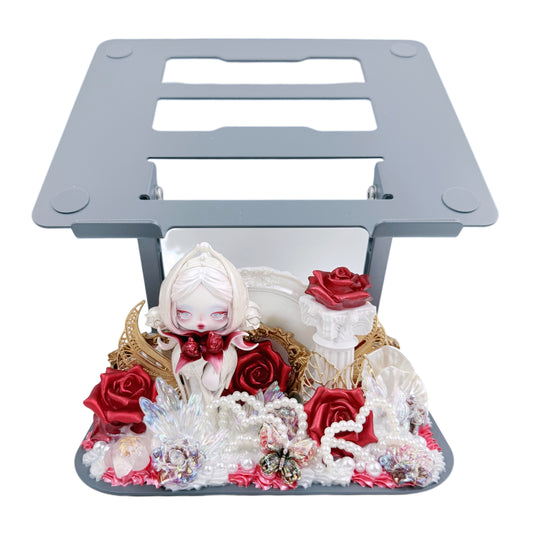 Handmade Laptop stand with Cream Glue, Doll DIY-Kosbling Blind Bag