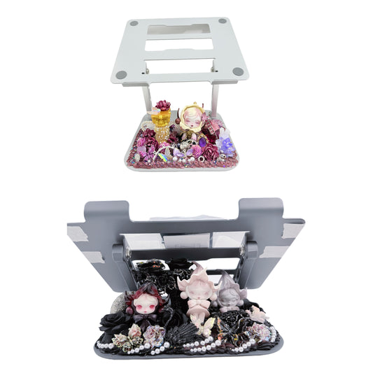 Handmade Laptop stand with Cream Glue, Doll DIY-Kosbling Blind Bag