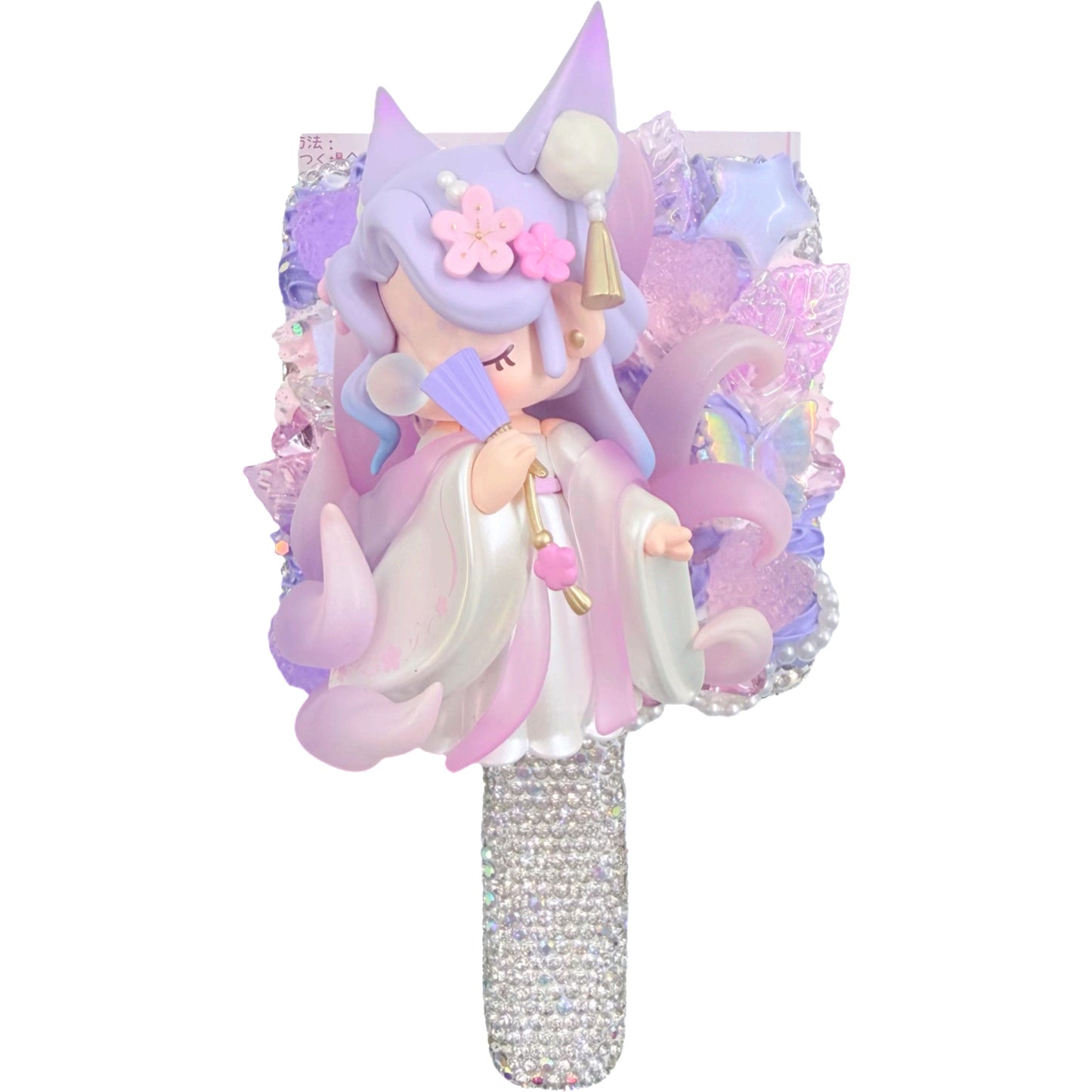 【20% OFF ONLY】Handmade Handheld makeup mirror with Cream Glue, Doll DIY-Kosbling Blind Bag