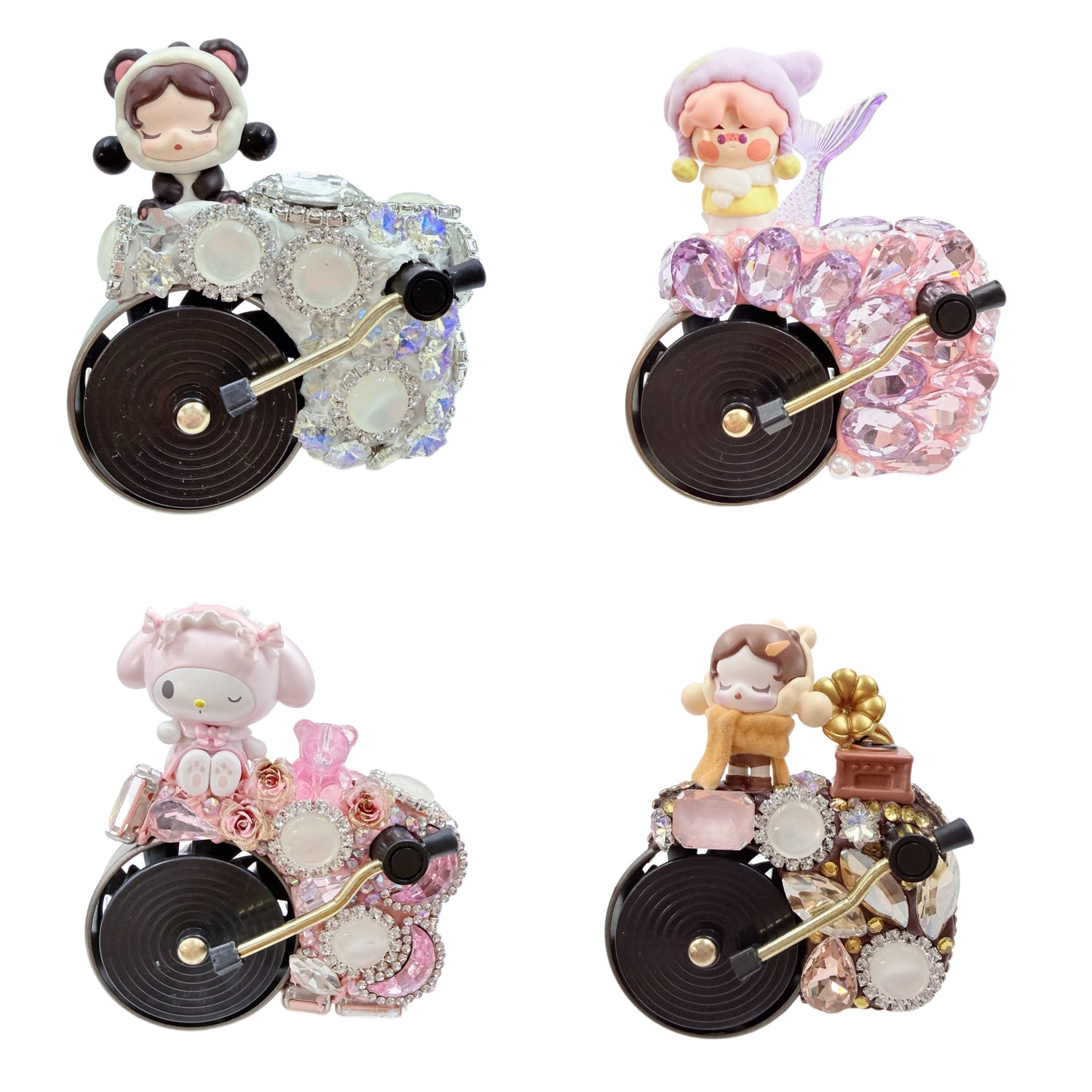 【20% OFF ONLY】Handmade Car air vent clip with with Cream Glue, Doll DIY -Kosbling Handmade Blind Bag