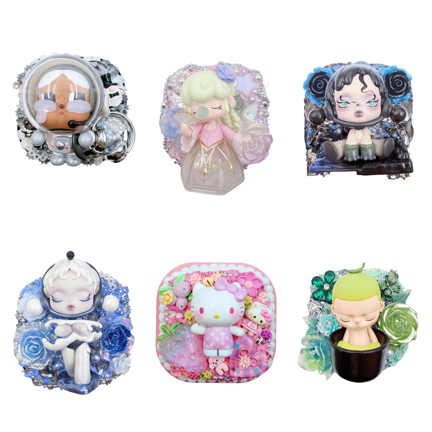 【20% OFF ONLY】Handmade Two-Way Mirror With Cream Glue, Doll DIY -Kosbling Handmade Blind Bag