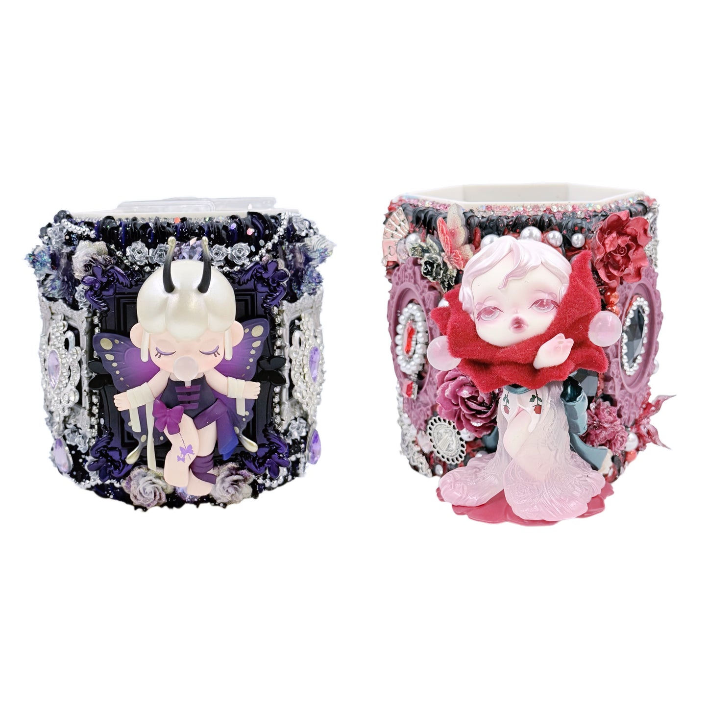 【20% OFF ONLY】Handmade Makeup Brush Bucket with Cream Glue, Doll DIY -Kosbling Handmade Blind Bag