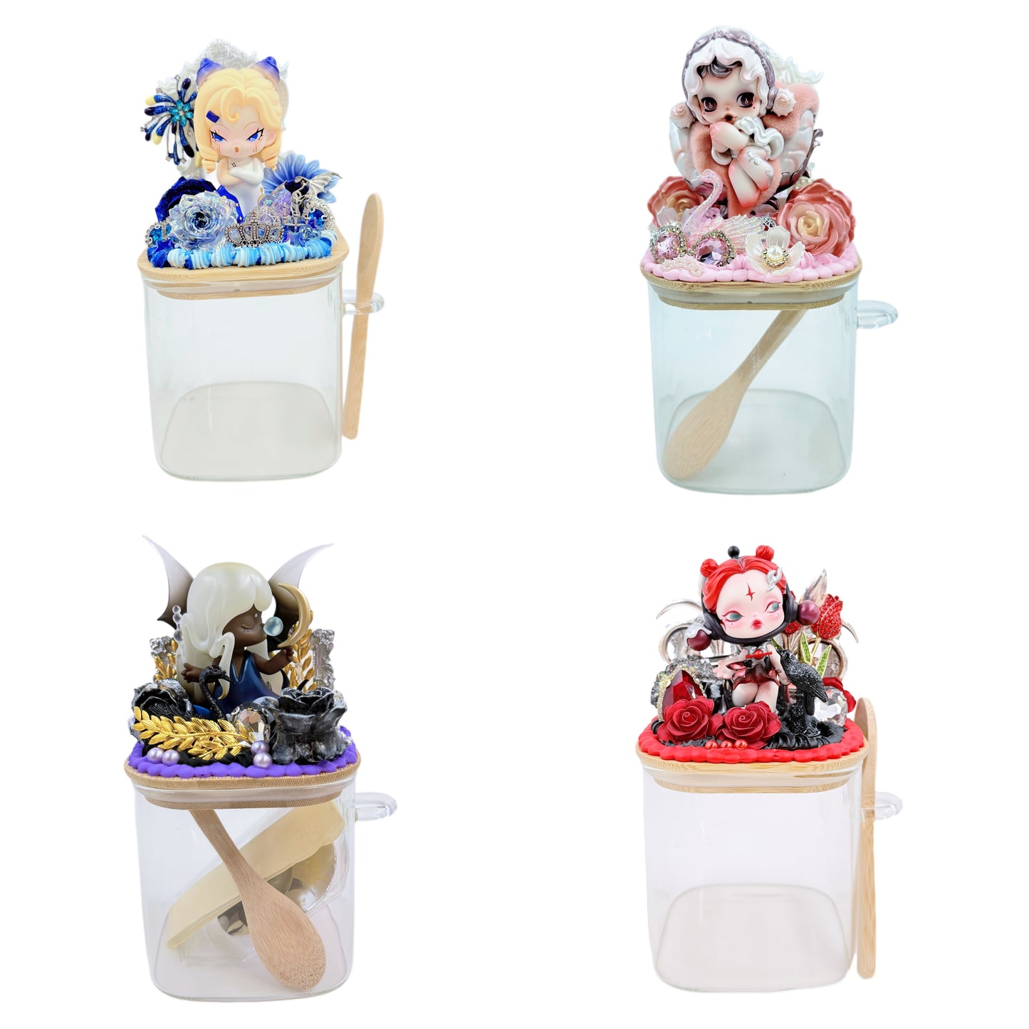 【20% OFF ONLY】Handmade Storage Container With Cream Glue, Doll DIY  Kosbling Handmade Blind Bag