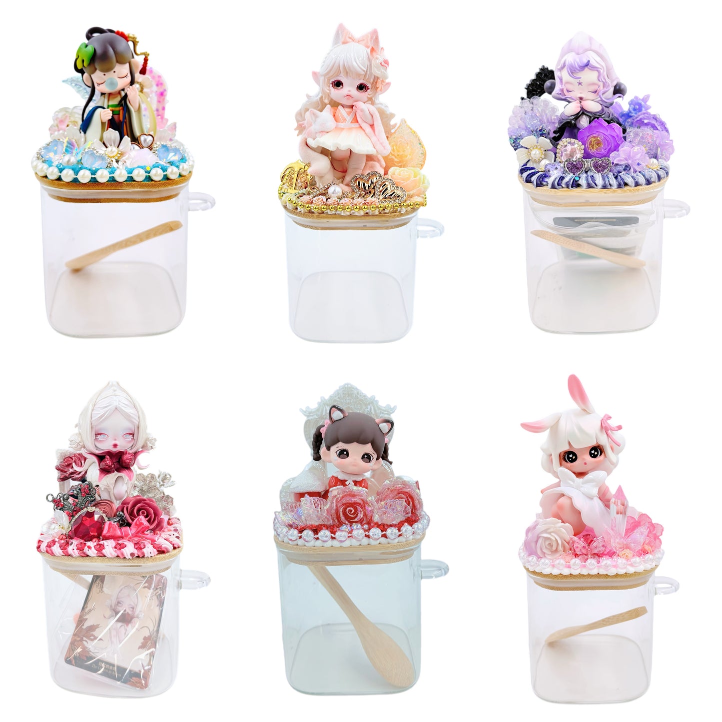 【20% OFF ONLY】Handmade Storage Container With Cream Glue, Doll DIY  Kosbling Handmade Blind Bag