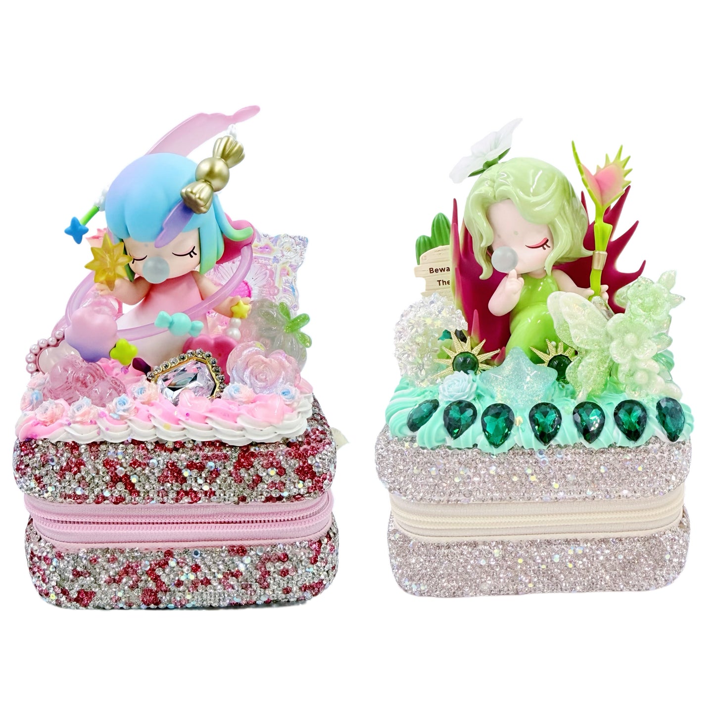 【20%OFF ONLY】Handmade Diamond Jewelry Box with Cream Glue, Doll DIY-Kosbling Blind Bag
