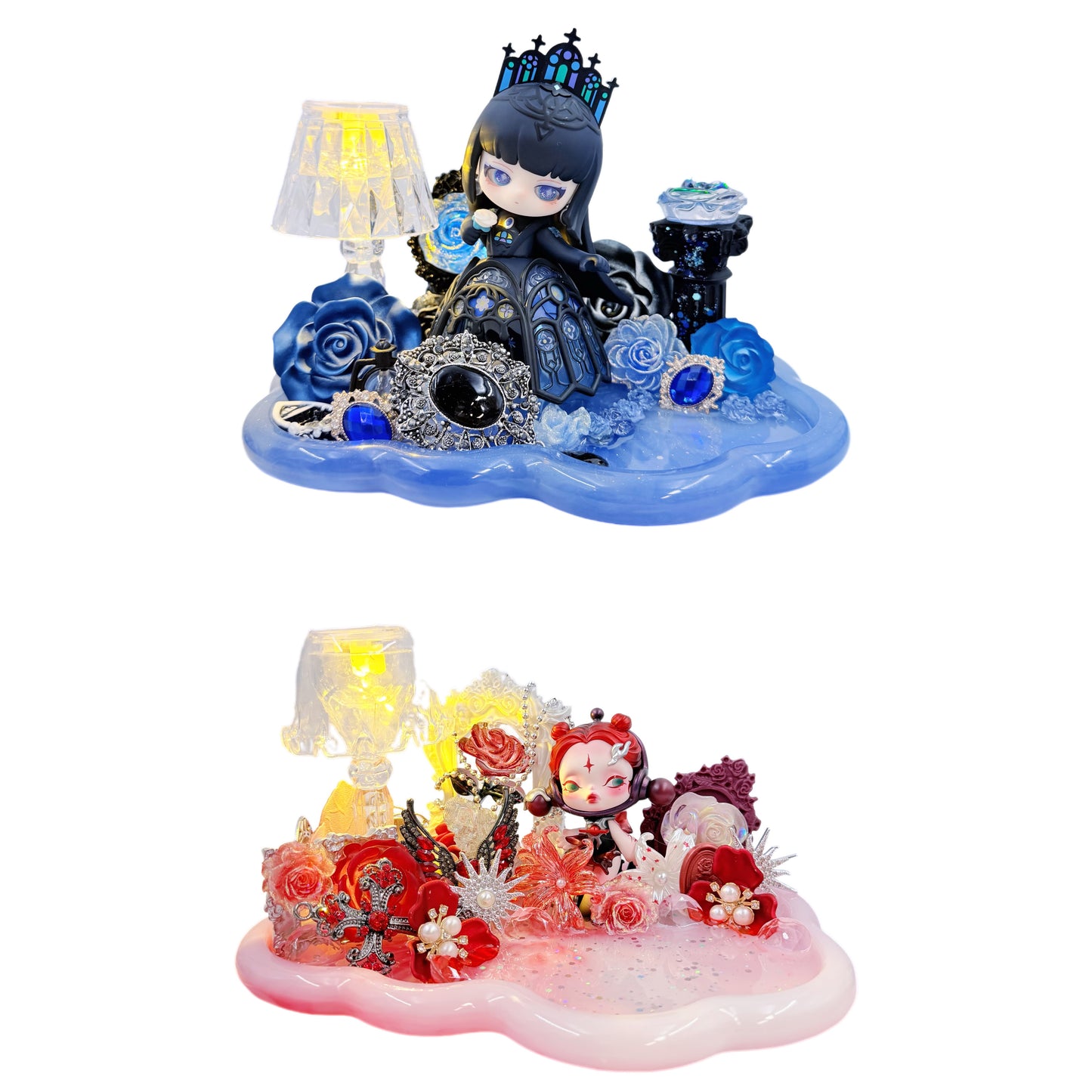 【20% OFF ONLY】Handmade Resin Night Light With Cream Glue, Doll DIY - Kosbling Handmade Blind Bag