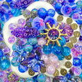 16mm Keychain/Pen Making DIY Beads Mix – 16/20mm Silicone, Resin & Acrylic Beads