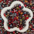 Jewelry Making Beads Mix for DIY Jewelry & Crafts – 8/10/12mm Glass, Resin & Metal Beads