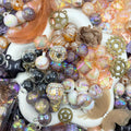 16mm Car Hanger/Ornament Making Beads Mix – 16mm Beads with Hooks, Acrylic/Resin/Glass Beads