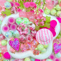 16mm Car Hanger/Ornament Making Beads Mix – 16mm Beads with Hooks, Acrylic/Resin/Glass Beads