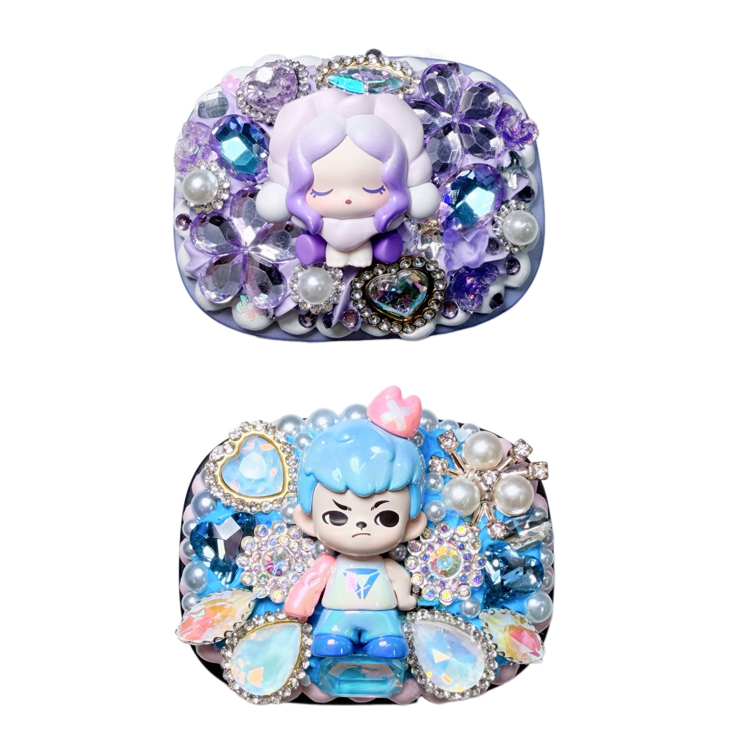【20% OFF ONLY】Handmade Bluetooth Earphones With Cream Glue, Doll IY Kosbling Handmade Blind Bag