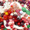 16mm Car Hanger/Ornament Making Beads Mix – 16mm Beads with Hooks, Acrylic/Resin/Glass Beads