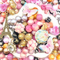 16mm Keychain/Pen Making DIY Beads Mix – 16/20mm Silicone, Resin & Acrylic Beads