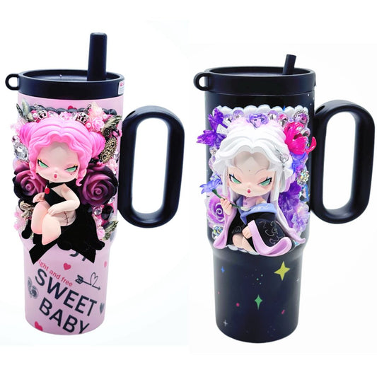 Kosbling Handmade Doll Thermo Cup with Cream Glue - Blind Bag