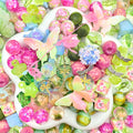 16mm Keychain/Pen Making DIY Beads Mix – 16/20mm Silicone, Resin & Acrylic Beads