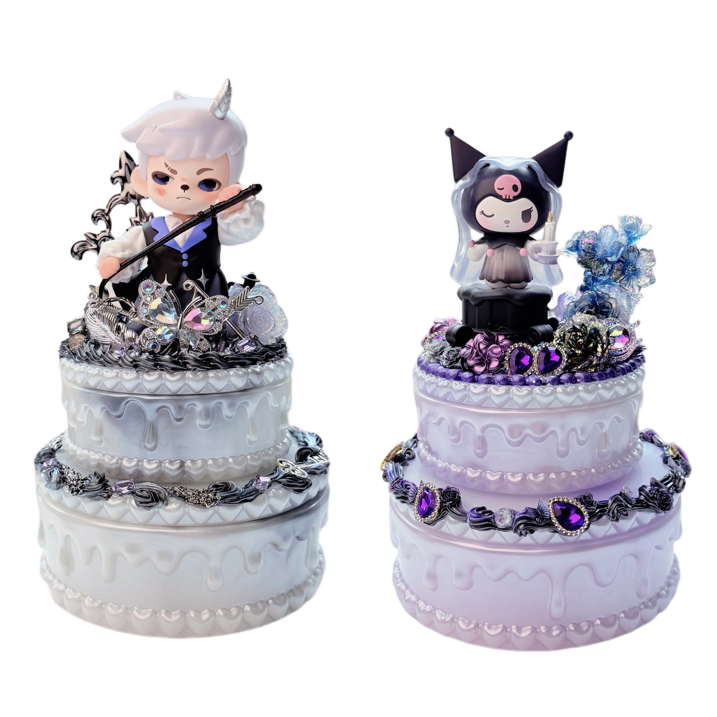 Handmade Resin Cake Box With Cream Glue - Kosbling Handmade Blind Bag