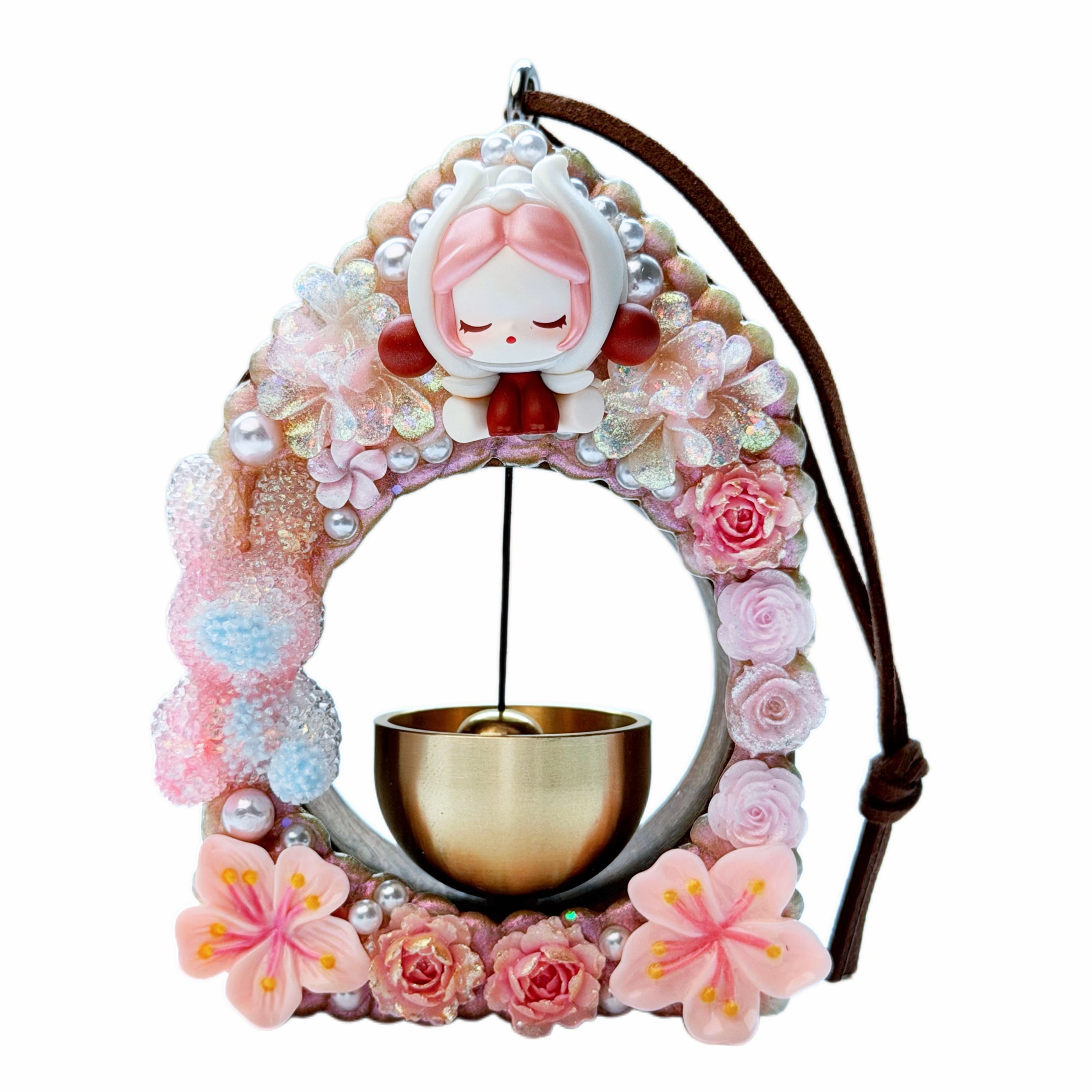 【20% OFF ONLY】Handmade Magnetic Wooden Doorbell With Cream Glue Doll Diy - Kosbling Handmade Blind Bag