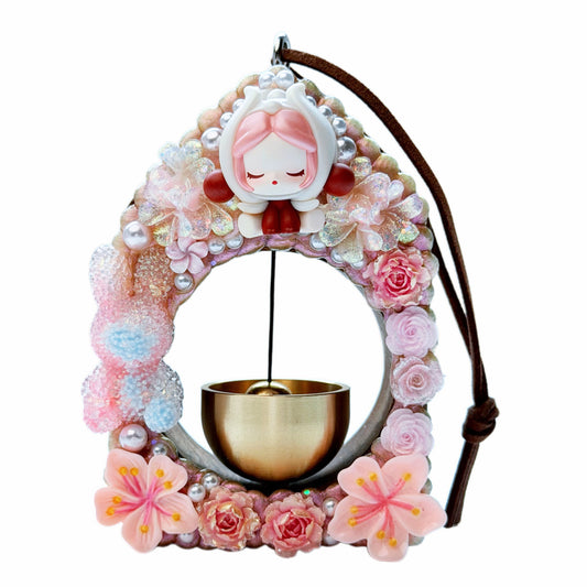 【20% OFF ONLY】Handmade Magnetic Wooden Doorbell With Cream Glue Doll Diy - Kosbling Handmade Blind Bag