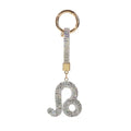 12 Constellation Diamond Bag Pendant Keychain
