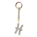 12 Constellation Diamond Bag Pendant Keychain