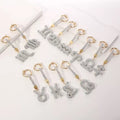 12 Constellation Diamond Bag Pendant Keychain