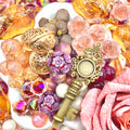 16mm Car Hanger/Ornament Making Beads Mix – 16mm Beads with Hooks, Acrylic/Resin/Glass Beads