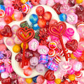 16mm Keychain/Pen Making DIY Beads Mix – 16/20mm Silicone, Resin & Acrylic Beads